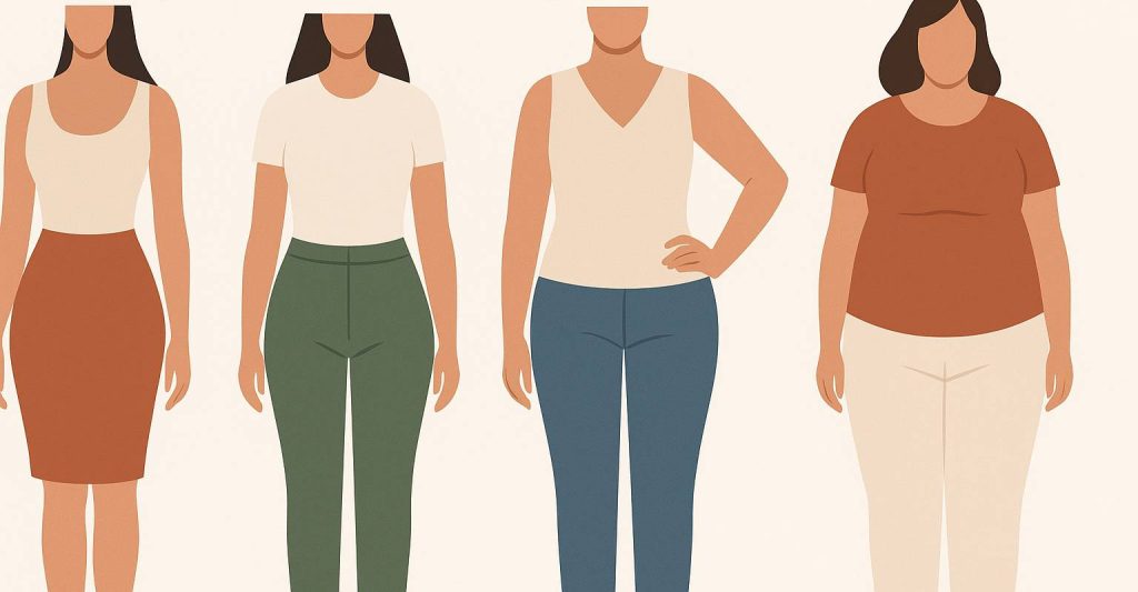 como vestir según tu tipo de cuerpo, morfología femenina