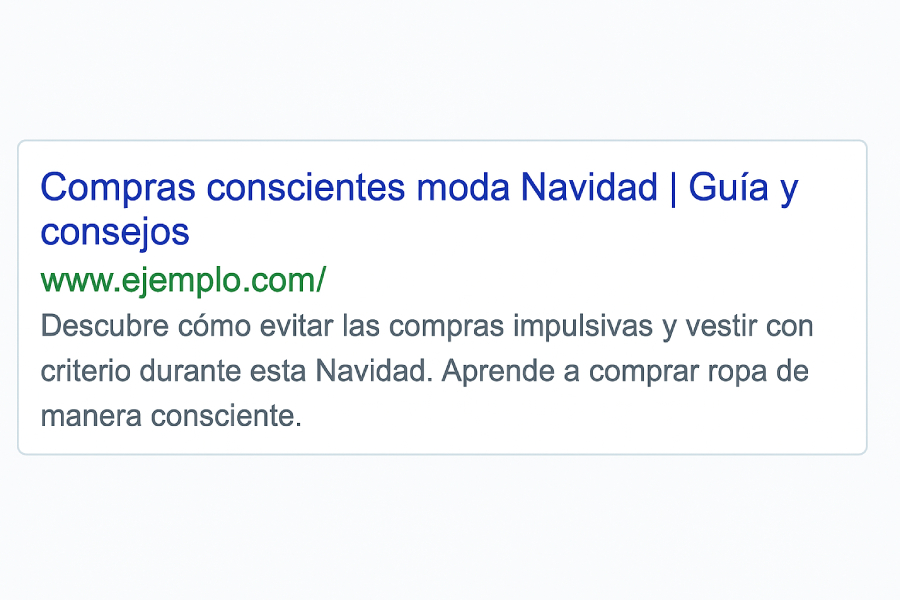 compras conscientes en navidad